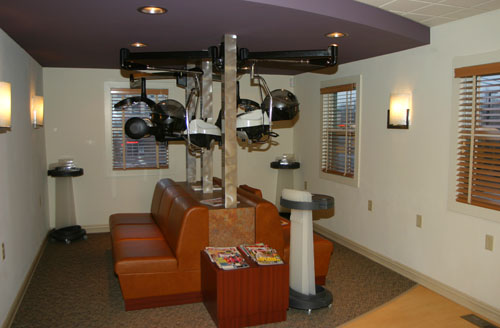 Tangles Hair Design and Day Spa Hair dryers