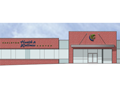 Hazleton Health & Wellness Center Rendering of signage at main entrance