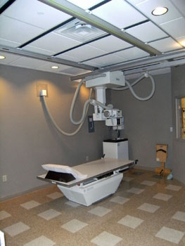 VSAS Orthopaedics Cedar Crest Suite Fit-out X-ray room