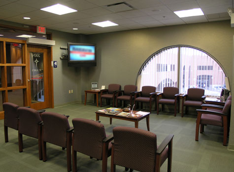 St. Lukes Hospital - Allentown Cancer Center Second floor waiting room