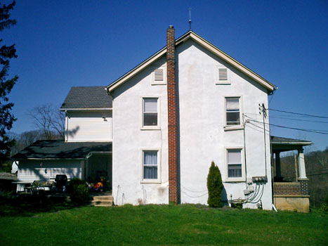 D&I Kreichelt Residence Preconstruction view of west elevation