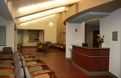 Crossroads Surgery Center Waiting Room looking east