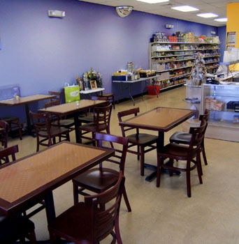 Ruby's Asian Market/Restaurant Dining area