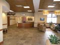 St. Luke's Hospital  Cancer Center Fit-out Main lobby reception desk