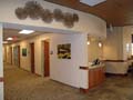 St. Luke's Hospital  Cancer Center Fit-out Main lobby reception desk