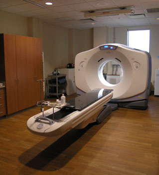 St. Luke's Hospital  Cancer Center CT simulator