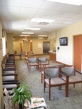 St. Luke's Hospital  Cancer Center Third floor waiting