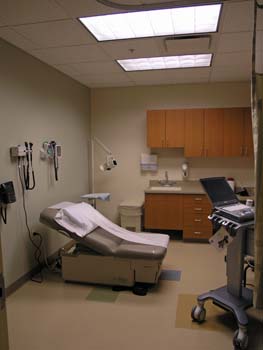 St. Luke's Hospital  Cancer Center Exam room