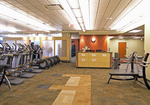 St. Luke's Hospital  Medical Office Building Fitness center cardio room