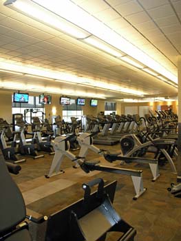 St. Luke's Hospital  Medical Office Building Fitness center cardio room