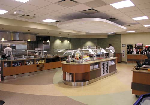 St. Luke's Hospital, Andersen Campus - Cafeteria Cafeteria serving area