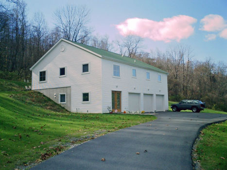 Rosensweet Residence - New Construction House from driveway