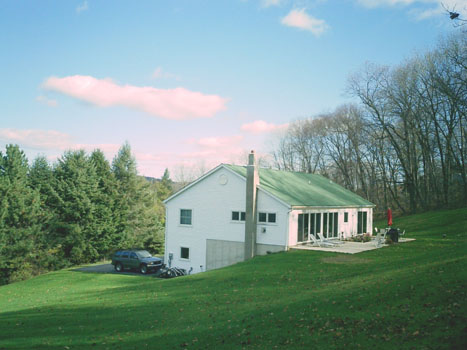 Rosensweet Residence - New Construction House from southwest